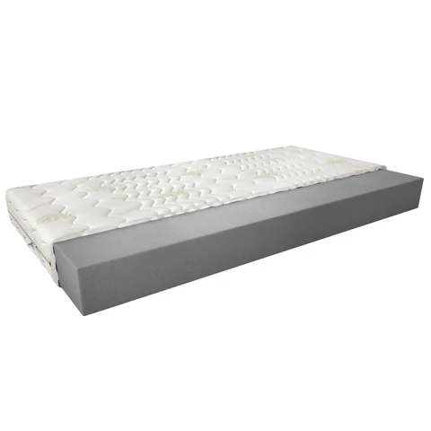 Lino hab matracok 140x200 aloevera matrac, fehér
