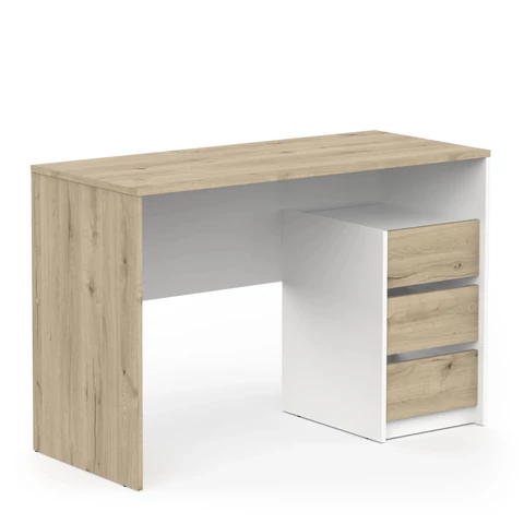 Pisalna íróasztal harisson 468657 hrast + bela