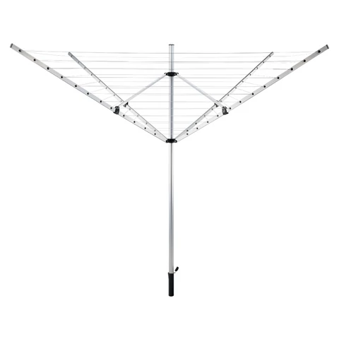 Kerti ruhaszárító, ezüst/fekete, 50 m, ROTARY NEW TYP 1