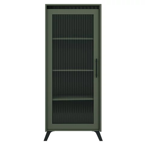 Vitrin, smoke zöld/fekete, LONGY REG1W