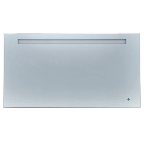 TMP LUX Touch fürdőszobai tükör - LED világítással - érintő kapcsolóval - 120 x 70 cm