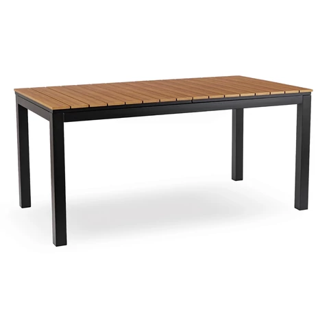 ARGOS Kerti asztal 160-210 cm Tölgyfa/Fekete