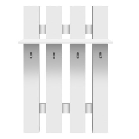 Fogas panel DTD laminált fehér TOPTY
