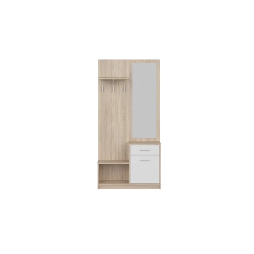 Nepo 023 PPK előszobabútor sonoma/fehér