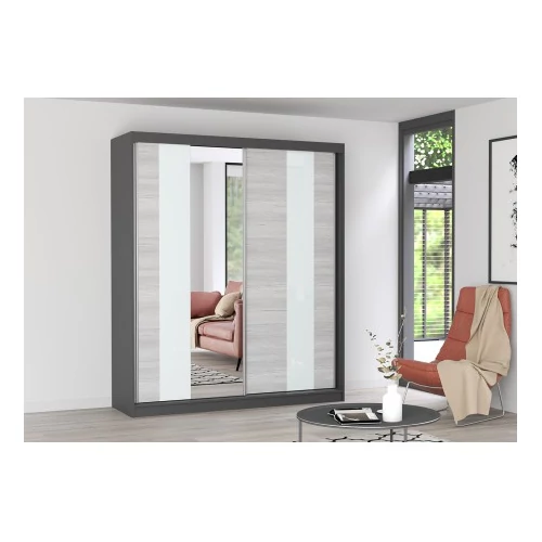 183 cm magas  modern design.  Multi 32 gardróbszekrény