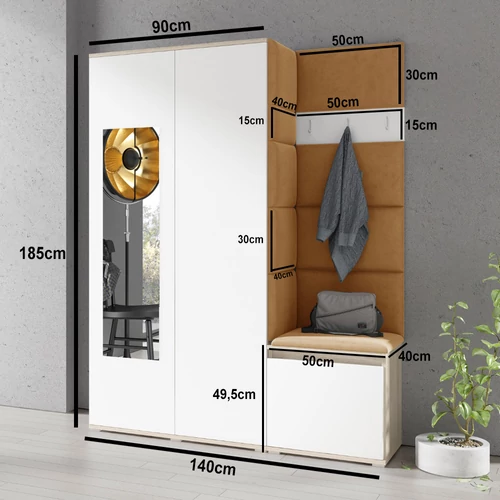 Modern design tükörrel