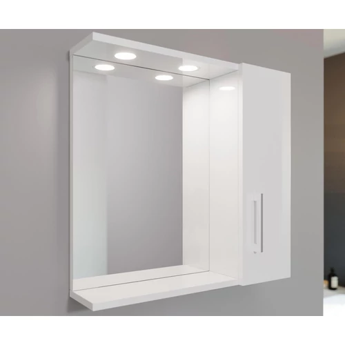 Smart 65cm-es kétajtos fürdőszobaszekrény