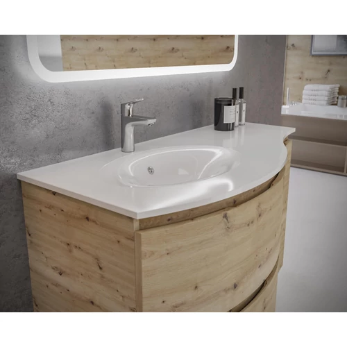 Modern design a kád mellett
