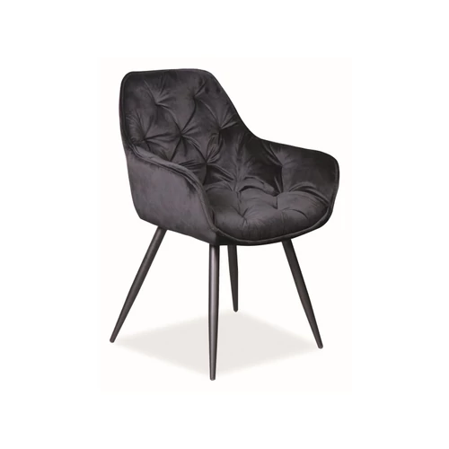 CHERRY VELVET szék fekete BLUVEL 19