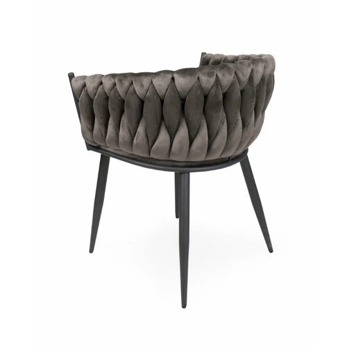 Modern design DELUXE szék barna.