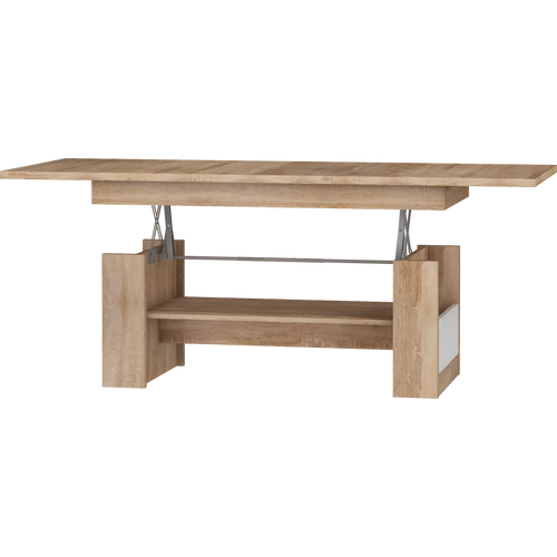 Sonoma tölgy kombinációjában képek MAXIMUS asztal  modern design  fehér/sonoma tölgy