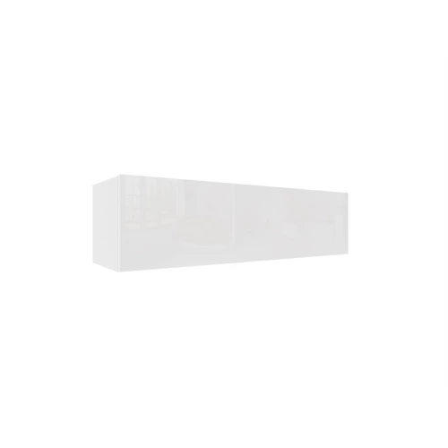IZUMI 43 WH magasfényű fehér/fehér TV szekrény 140 cm