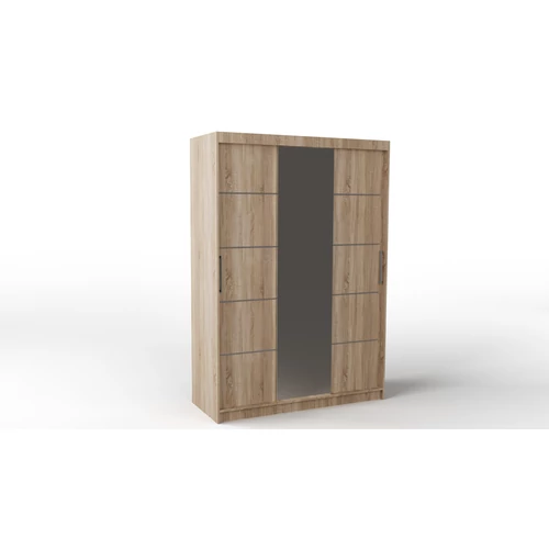 Tolóajtós  4 fiókkal  150 cm magas.