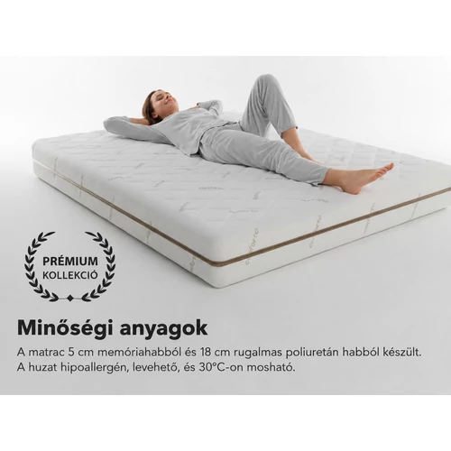 Conforto Memory Lux Confort 160x200 cm memóriahabos matrac – 26 cm