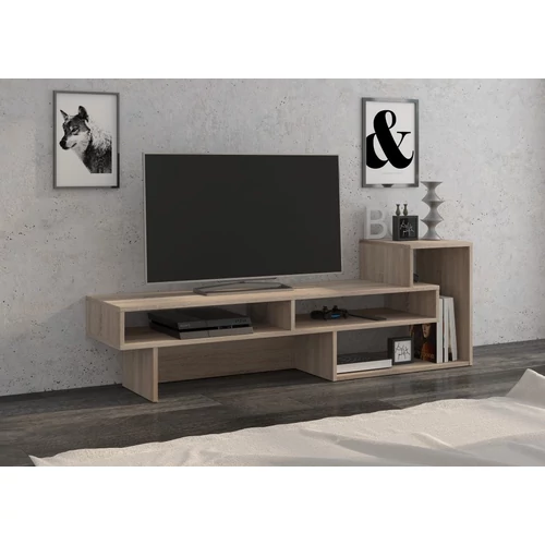 Modern design és világos színvilág.  Oregon tv szekrény világos sonoma