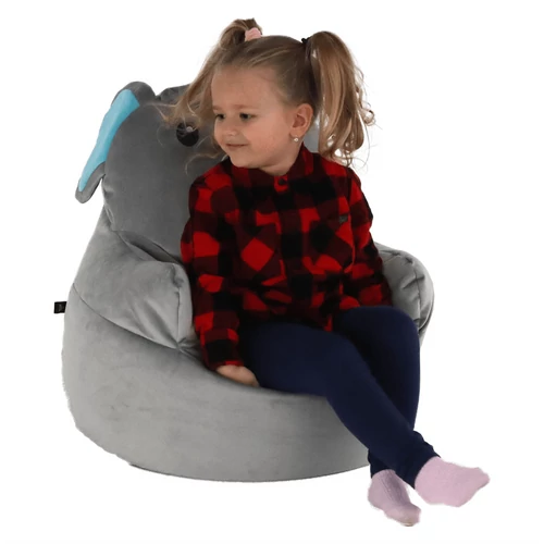 Babzsák, szürke szövet, BABY TYP 2