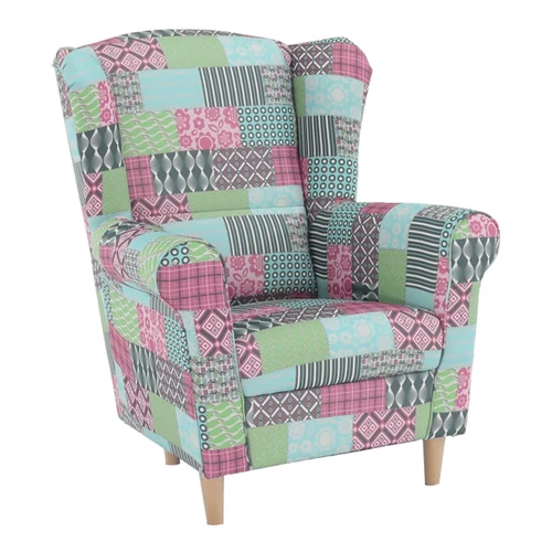 Fotel patchwork M1 CHARLOT