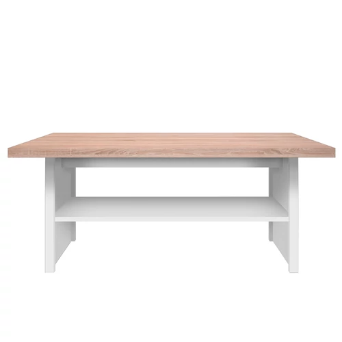 Dohányzóasztal 115 DTD laminált fehér tölgy sonoma TOPTY
