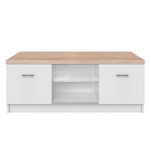 RTV asztal 2d DTD laminált fehér tölgy sonoma TOPTY