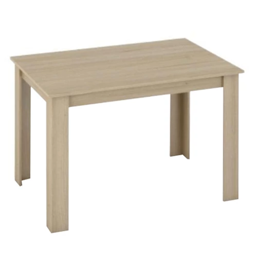 Étkezőasztal 120x80 DTD laminált ABS élek sonoma tölgyfa KRAZ
