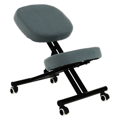 Ergonomikus térdeplőszék világosszürke fekete KILIAN