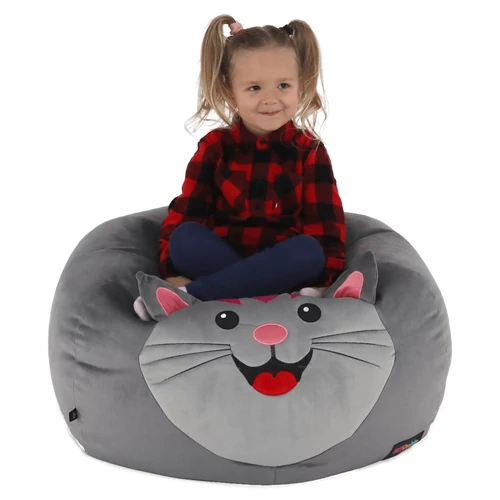 Babzsák szürke szövet BABY TYP 1