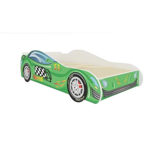Zöld SPEED matracos ágy