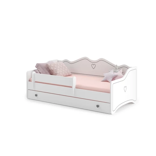 Elegáns EMKA ágy  Gray matraccal