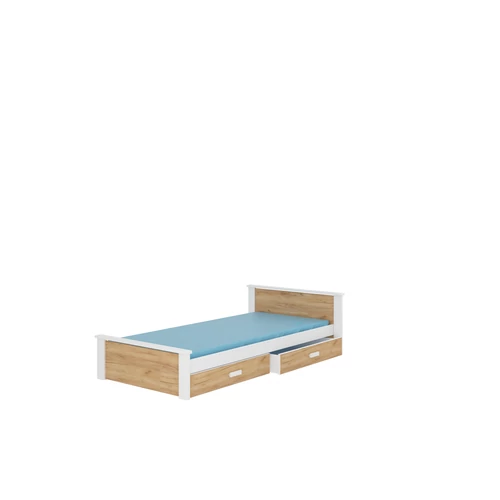 Aldex 180x80 fehér ágy