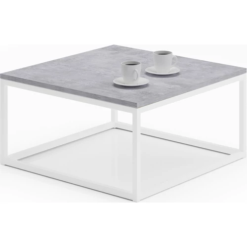 Belten 65x65 kávéasztal fehér színben