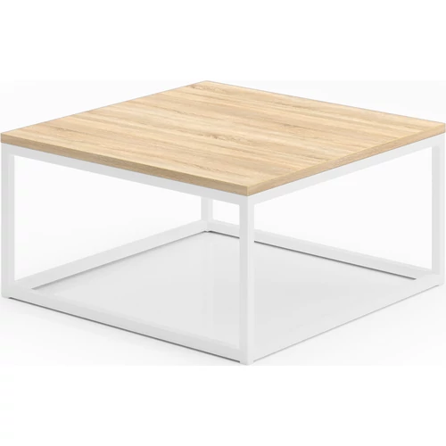 Belten 65x65 kávéasztal fehér színben