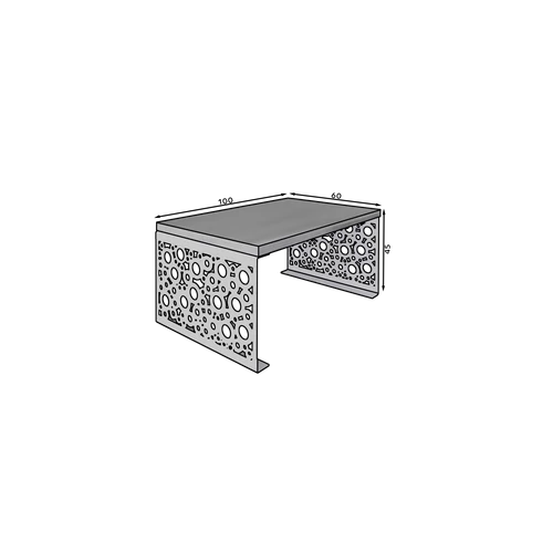 Modern design beton elemekkel.
