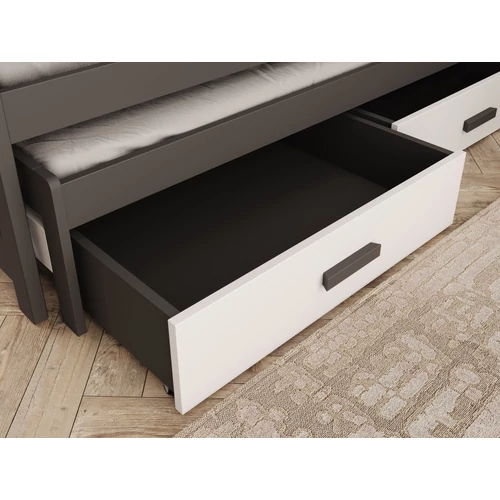 Elegáns design fehér részletekkel