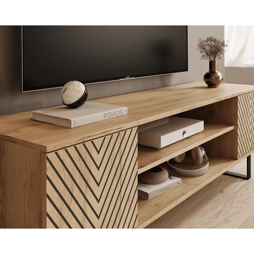 RTV Lorello szekrény Craft tölgy  design