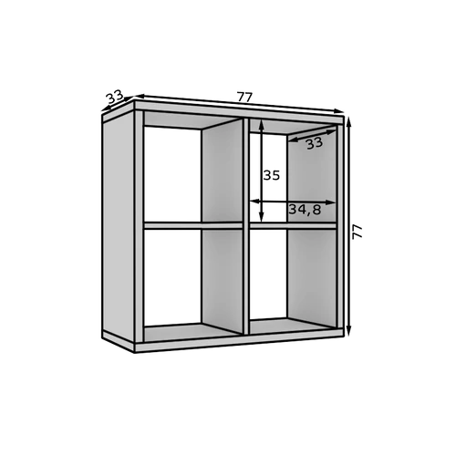 Modern design fehér színeben