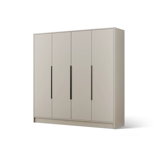 Palladio 200 gardróbszekrény, Kasmír (200x200)