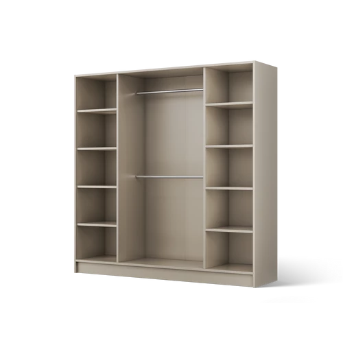 Palladio 200 gardróbszekrény, Kasmír (200x200)