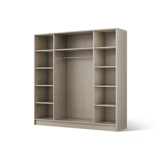 Palladio 200 gardróbszekrény, Kasmír (200x200)
