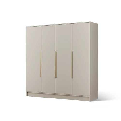 Palladio 200 nyílóajtós gardróbszekrény, Kasmír (200x200)