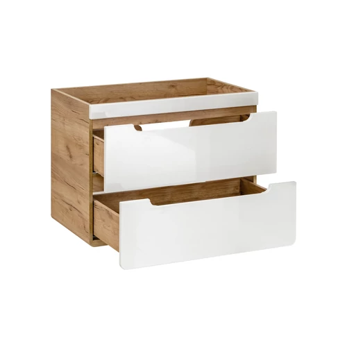 Mosdó alá szekrény Aruba White, 80 cm