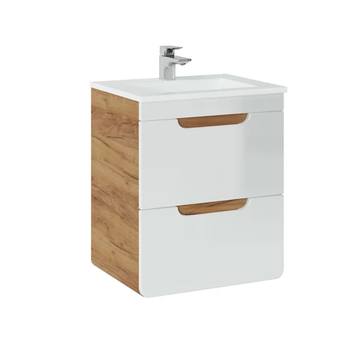 Mosdó alá szekrény Aruba White, 50 cm