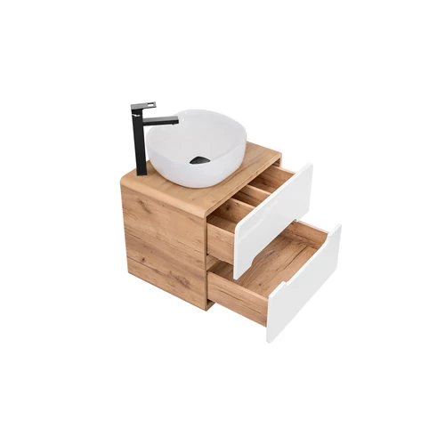 Mosdó alá szekrény Aruba White, 60 cm