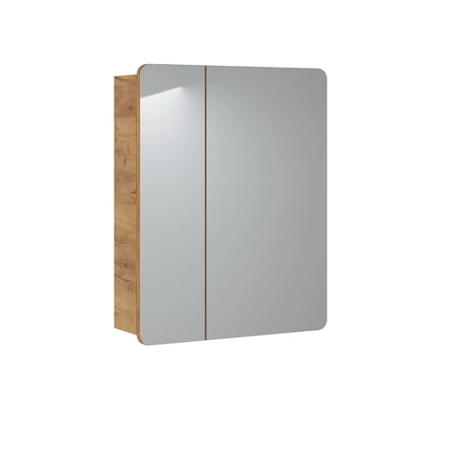 Tükrös szekrény Aruba White, 60 cm