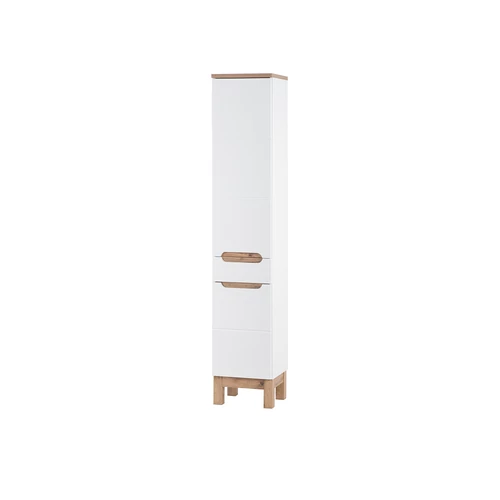 Magas szekrény Bali White, 35 cm