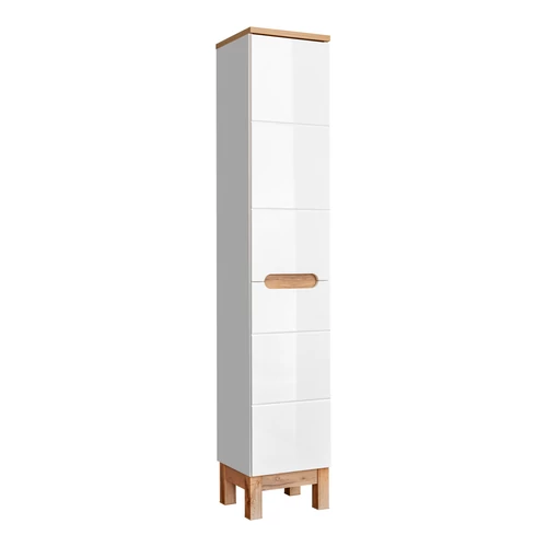 Magas szekrény Bali White, 35 cm
