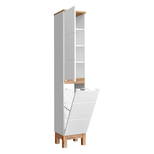 Magas szekrény Bali White, 35 cm