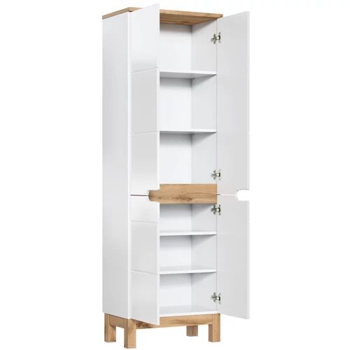 Magas szekrény Bali White, 60 cm