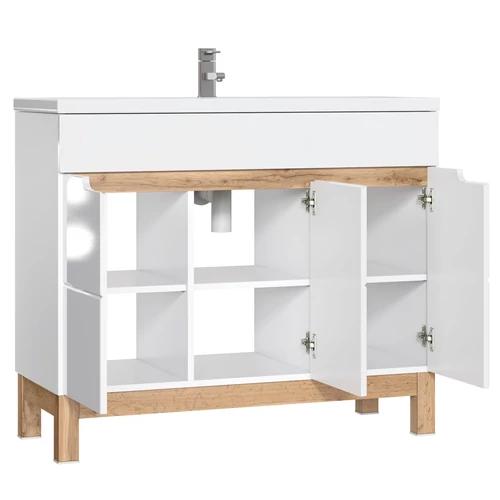 Mosdó alá szekrény Bali White, 100 cm