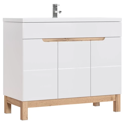 Mosdó alá szekrény Bali White, 100 cm