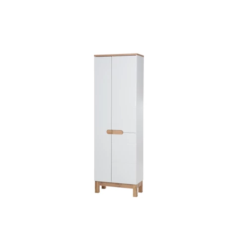Magas szekrény Bali White, 60 cm
